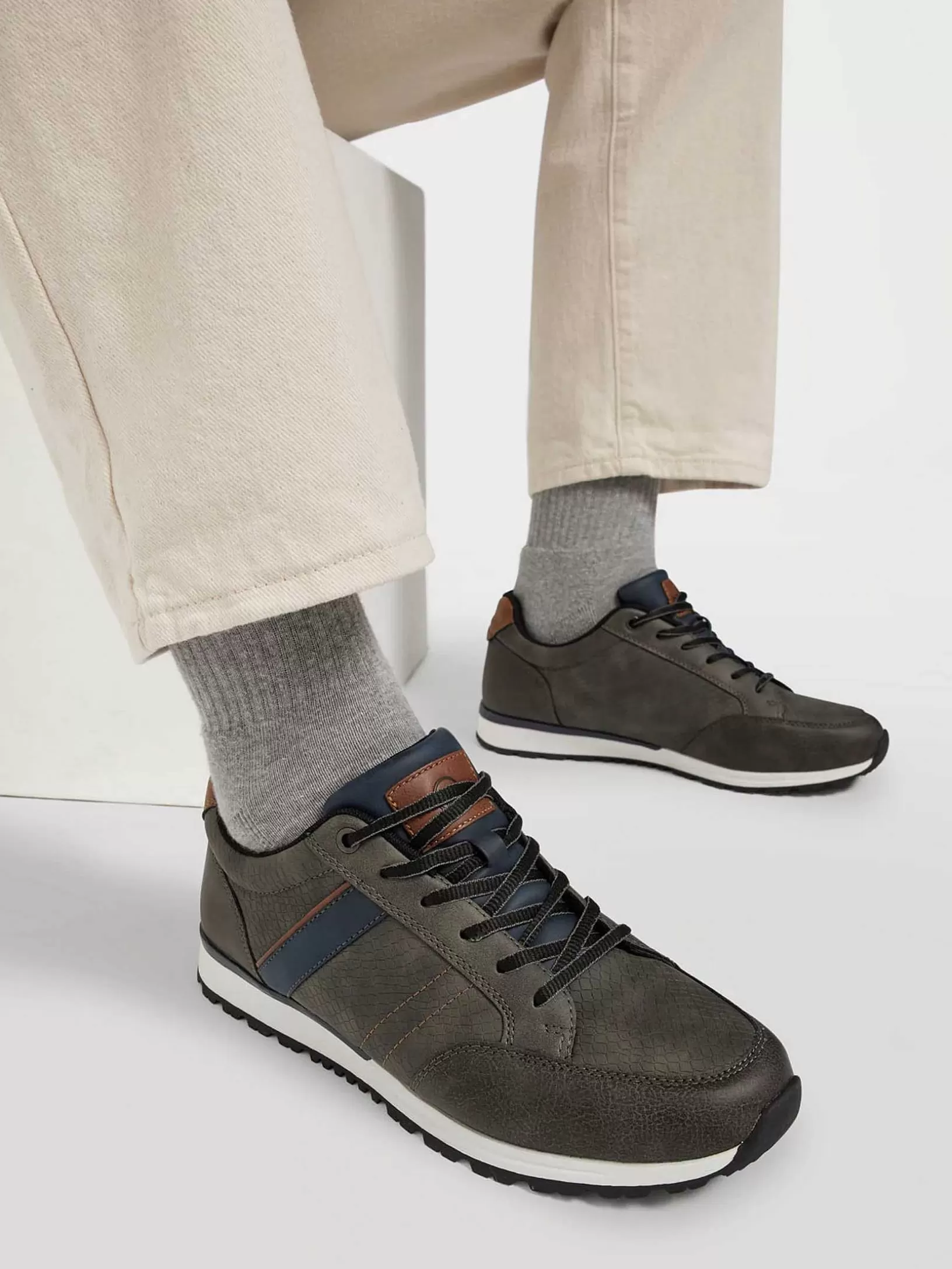 Gentlemen Memphis One Gray Chunky Sneaker